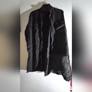 Dynamite Black Button Down Shirt